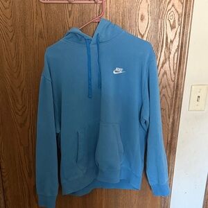 Nike Men's Sky Blue Hoodie